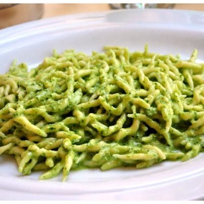 Recipes Selected - Pasta With Basil Genuese Pesto Sauce